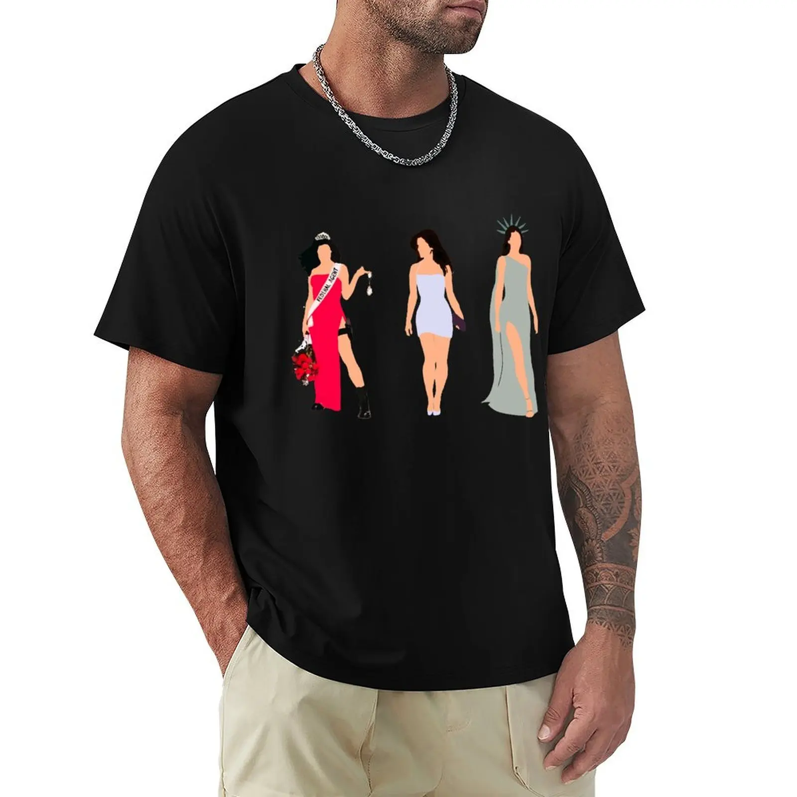 Miss Congeniality T-Shirt Plus Size Loose Fit T-Shirt