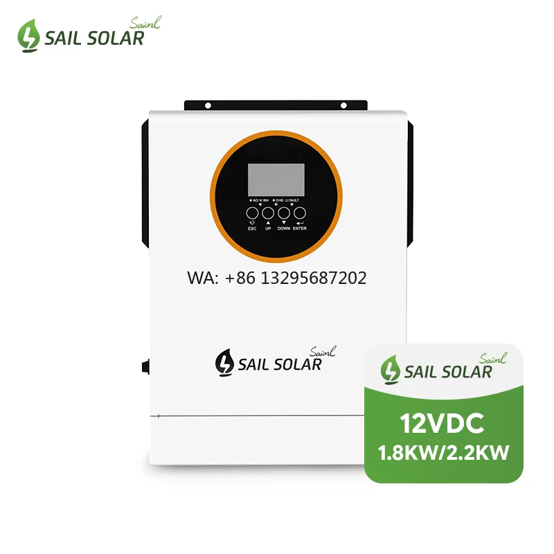 

Solar Small Power 1.8KW 2.2KW Hybrid Solar Inverter Offgrid 12V Solar Invert System