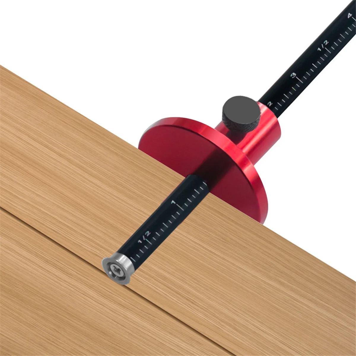 Calibro per marcatura delle ruote strumenti per la marcatura del legno per la lavorazione del legno con scala in pollici e MM-misurazione da infilare per disegno a linea parallela