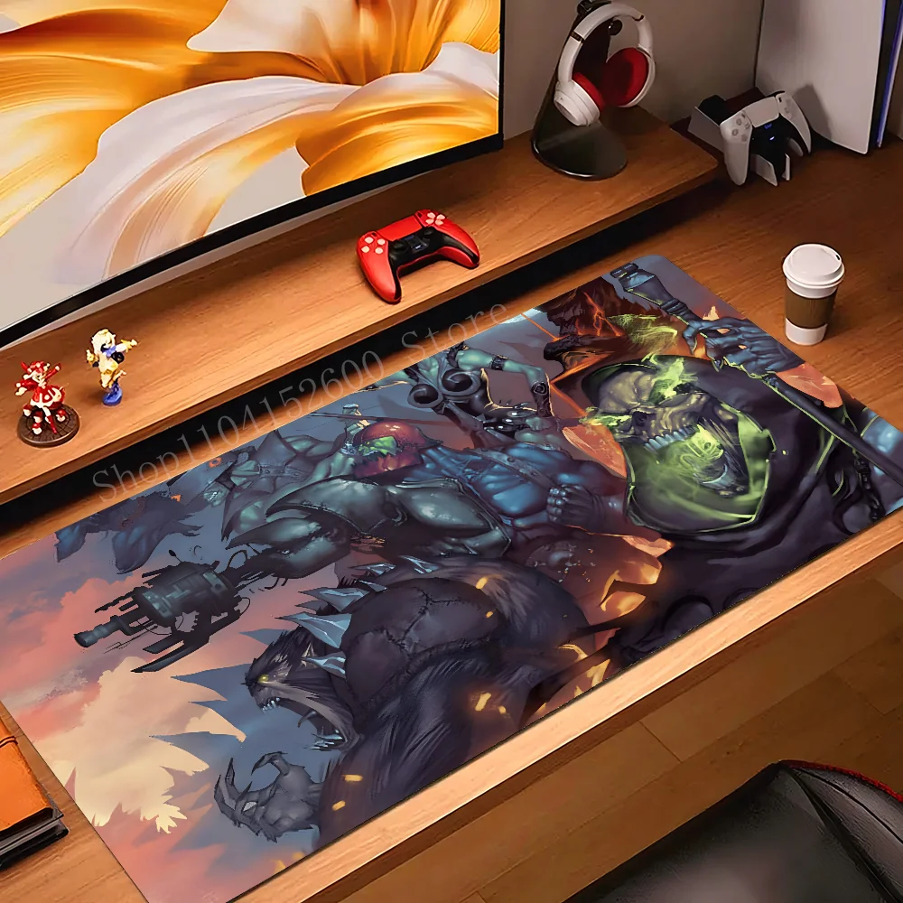 

He Man Masters Of Universe Mousepad Mouse Mat Desk Mat With Pad Gaming Accessories Prime Gaming XXL Keyboard Pad Padding Mat