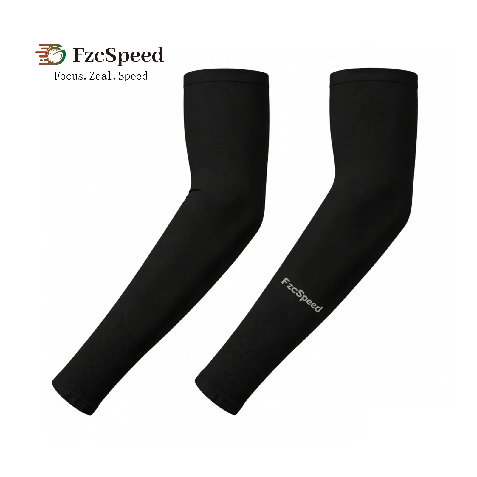 1 Pair Solid Ice Silk Sleeves for Arm Summer Breathable Sun Protection Men Women Outdoor Cycling Golf Sports MTB Road Bike Tools