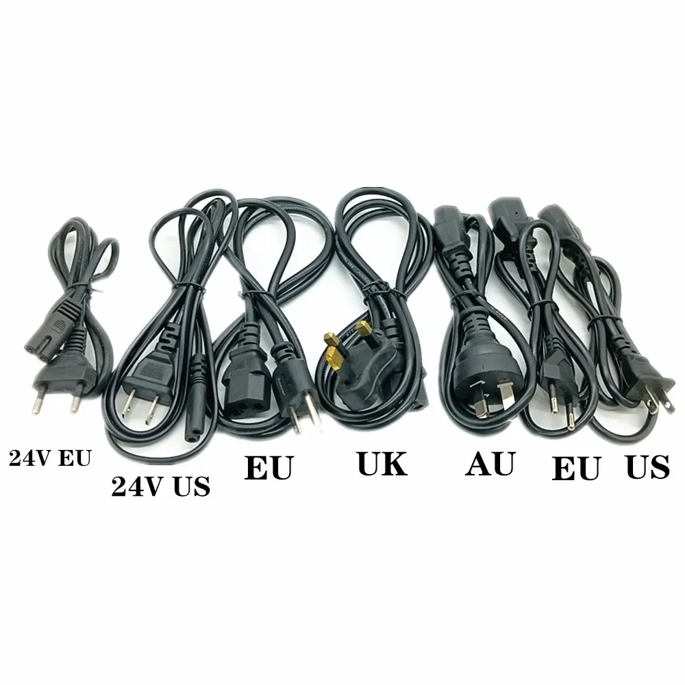 LED Power Adapter 5.5-2.5mm Female Connector12V Lighting Transformer For LED Strip CCTV Router