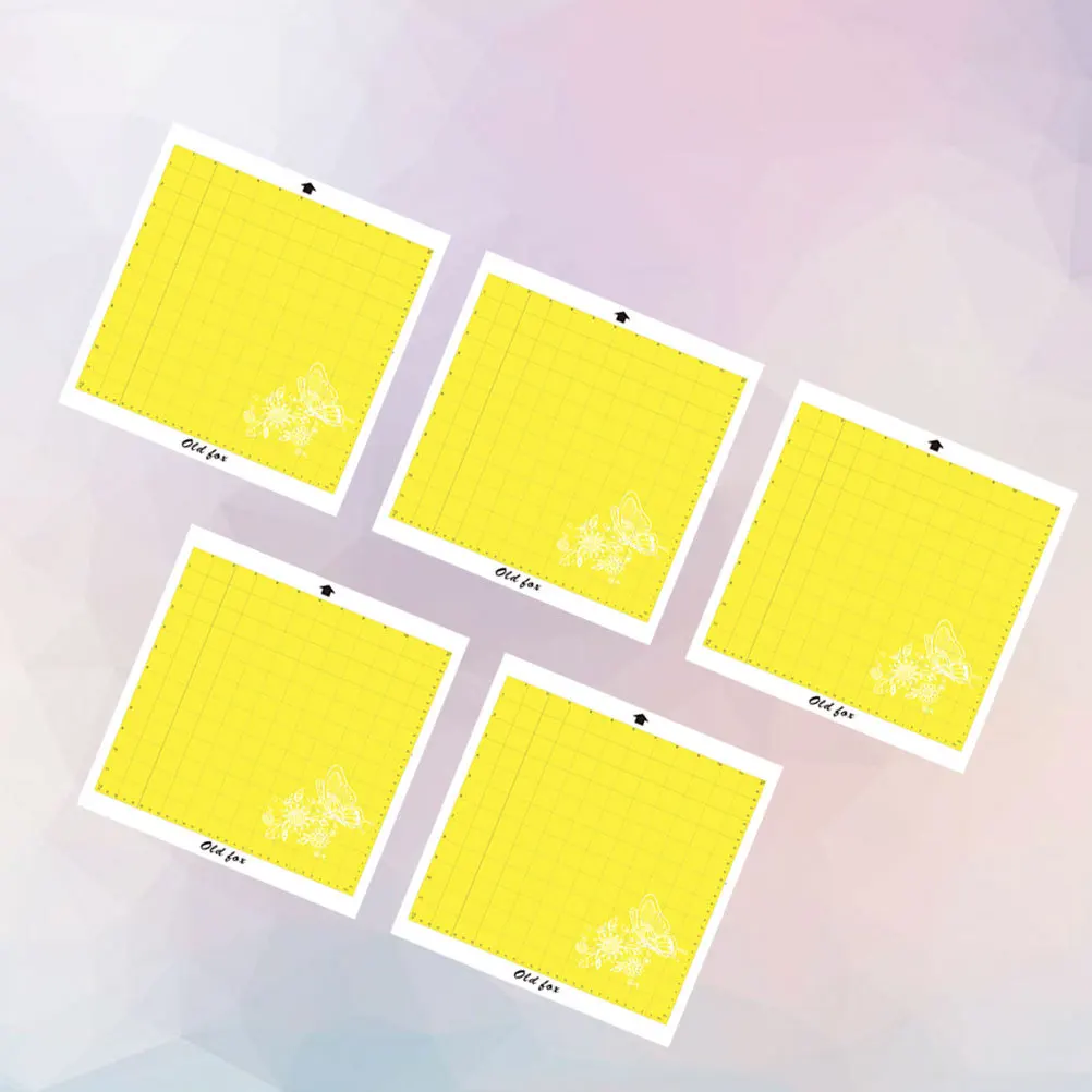 5 قطعة حصيرة القطع ذاتية الشفاء عدم الانزلاق الحرفية حصيرة ل نحت ألواح الخياطة اللحف Diy بها بنفسك مشاريع منصات صنع الأصفر #1