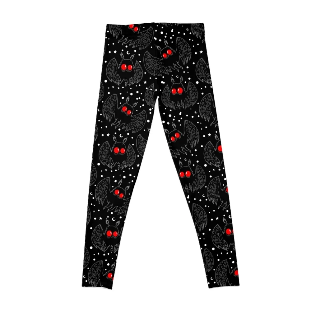 Mothman Night Leggings gym womans leggins push up woman Sports female Womens Leggings