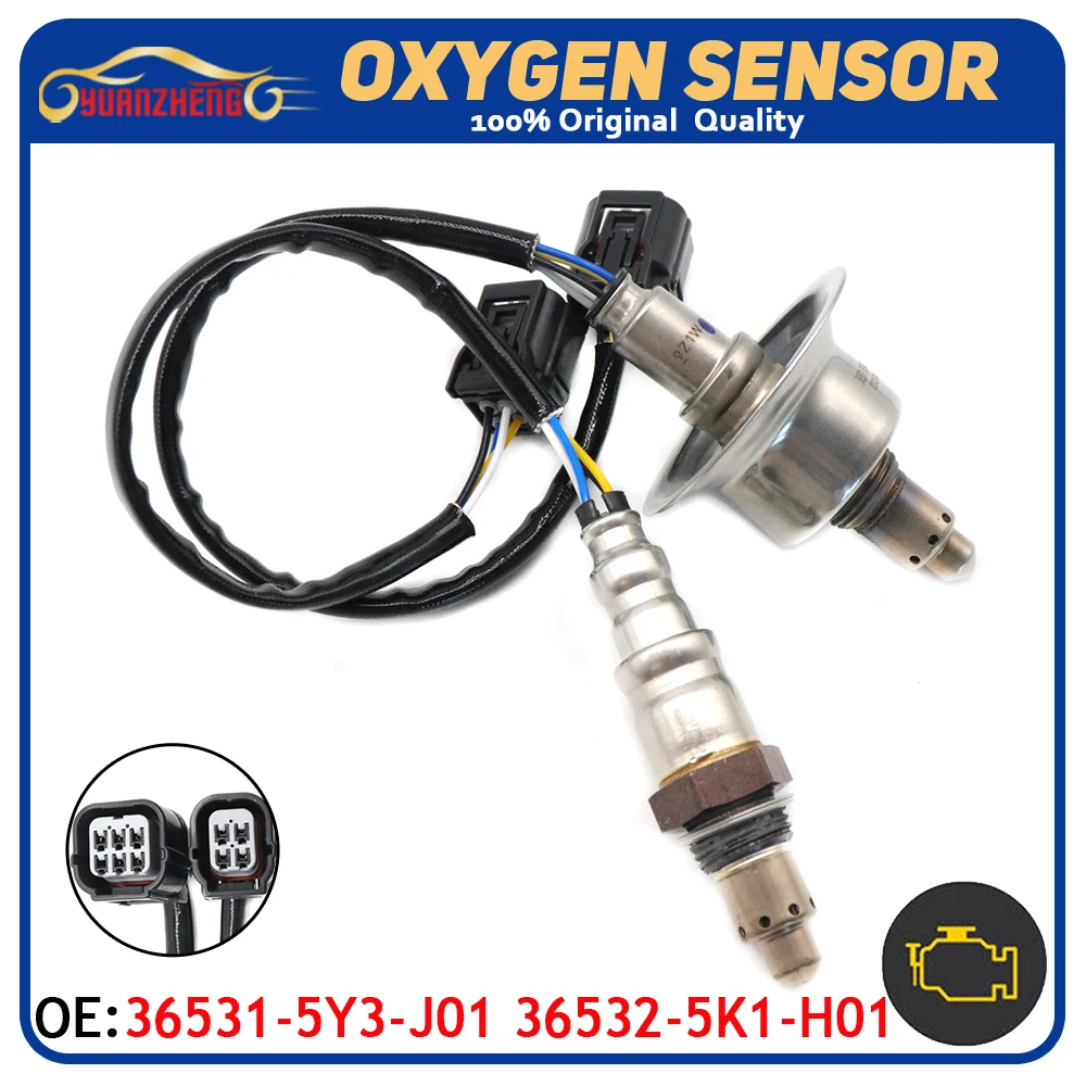 

Car Up+Downstream Air Fuel Ratio Lambda O2 Oxygen Sensor 36531-5Y3-J01 36532-5K1-H01 For Honda CR-V 2020-2022 Accord 2017-2020