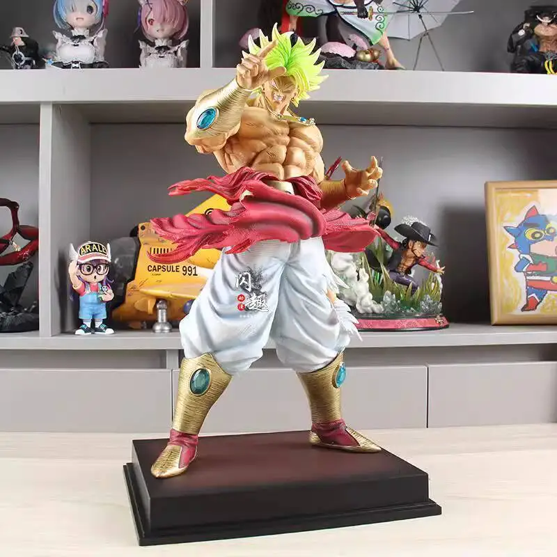 JT Studio Dragon Ball Z Broly SSJ1 50cm Anime Statue Resin Action Figure Statue Dragonball Figma DBZ Figurine Collectible Toys