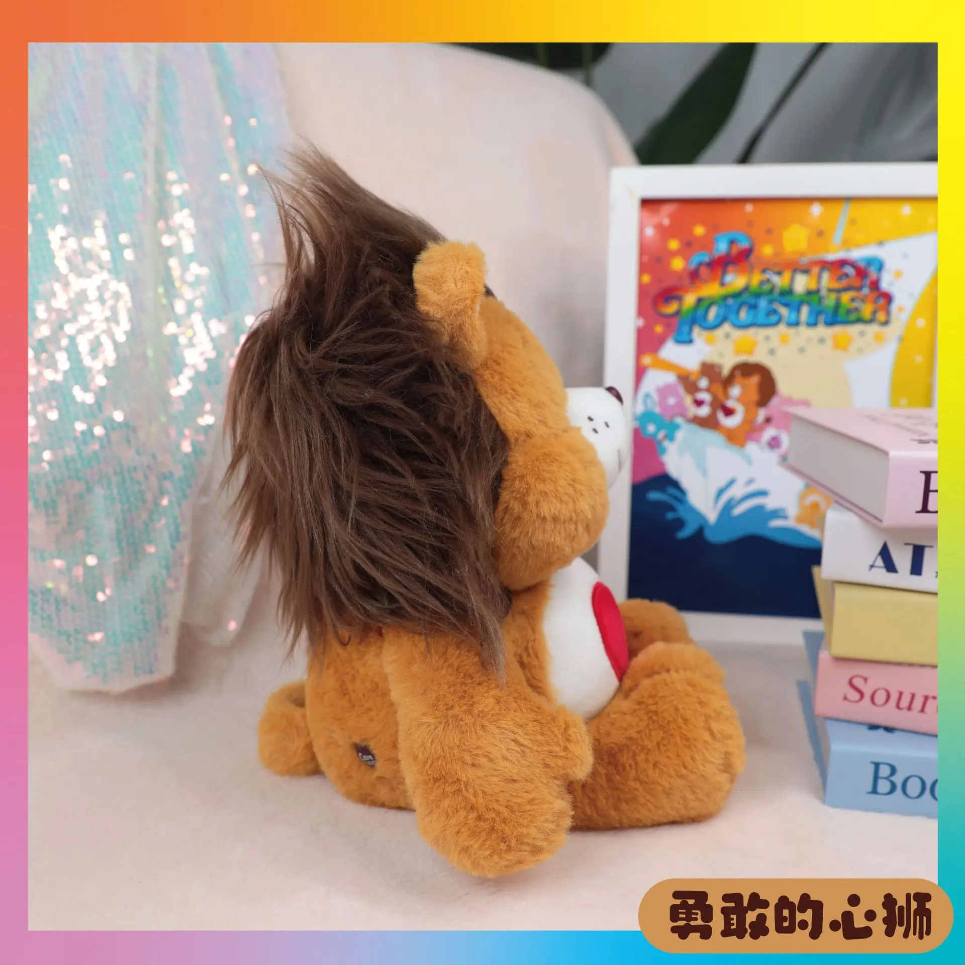 Echte 33cm Niedliche Care Bears Waldtier-Serie Plüsch Heimdekoration Superweiche Beruhigende Schlafpuppe Geburtstags-Kissen Geschenke – Detail 32