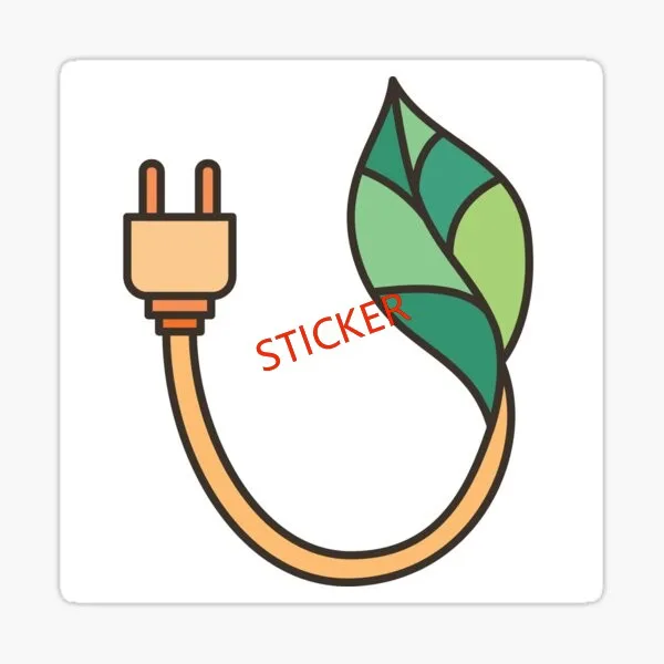 

EV Life is sexy v2 Sticker Car Stickers Waterproof Decals Vinyl Creative Car Accessories Cartoon Graphics
