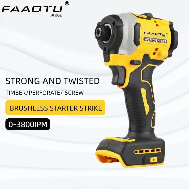 

FAAOTU DCD Old850 Electric Drill Impact Screwdriver Multi-Function Hand Tool Suitable for Dewalt batteries NO battery