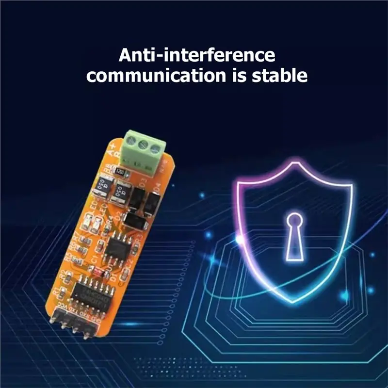B50B-RS485 To TTL Communication Module Interconversion Interface Stable Output For An-Ti-Interference Serial Port
