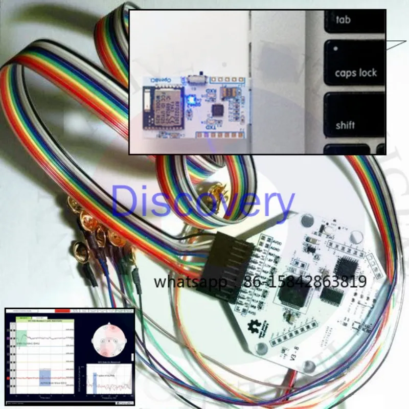 OpenBCI V3 Open Source Arduin EEG Module -8/16 Channels - Official Wireless Version
