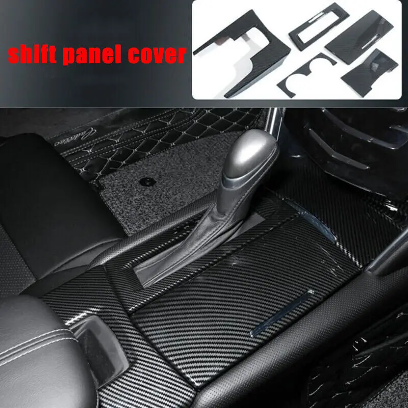 38PCS Carbon Fiber Interior Accessories Kit Cover Trim For Cadillac XTS 2013-20