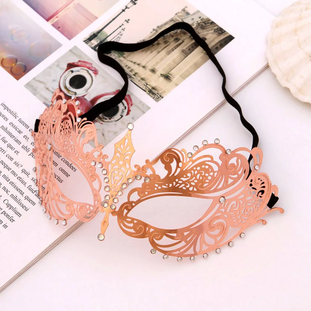 Metal Mask Masquerade Carnival The Wrought Iron Party Cosplay Ball Masks Half-face