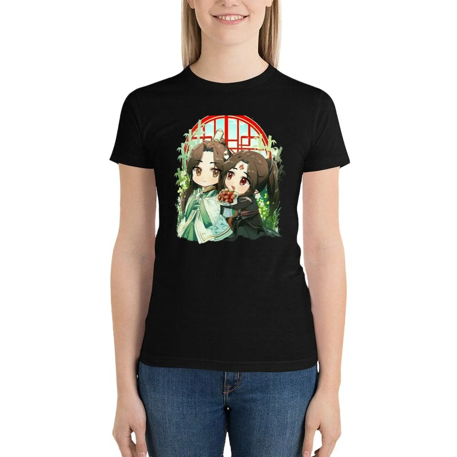

SVSSS Chibi T-Shirt Female clothing shirts graphic tees tees vintage clothes summer clothes for Women