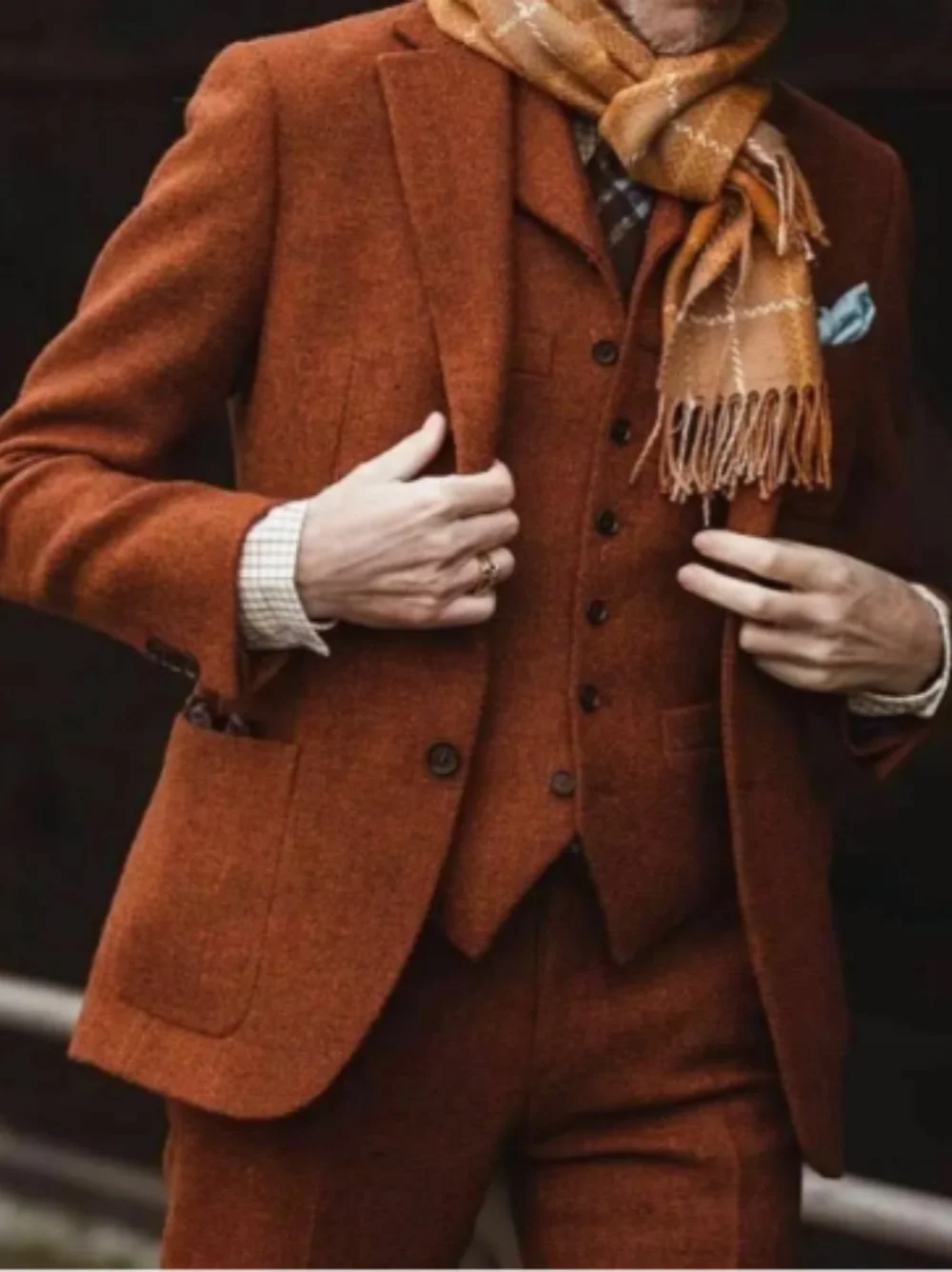 Smokings de mariage classiques pour hommes, revers cranté à simple boutonnage, veste trempée, pantalons glacés, olympiques de mode pour marié, personnalisés, ensemble de 3 pièces