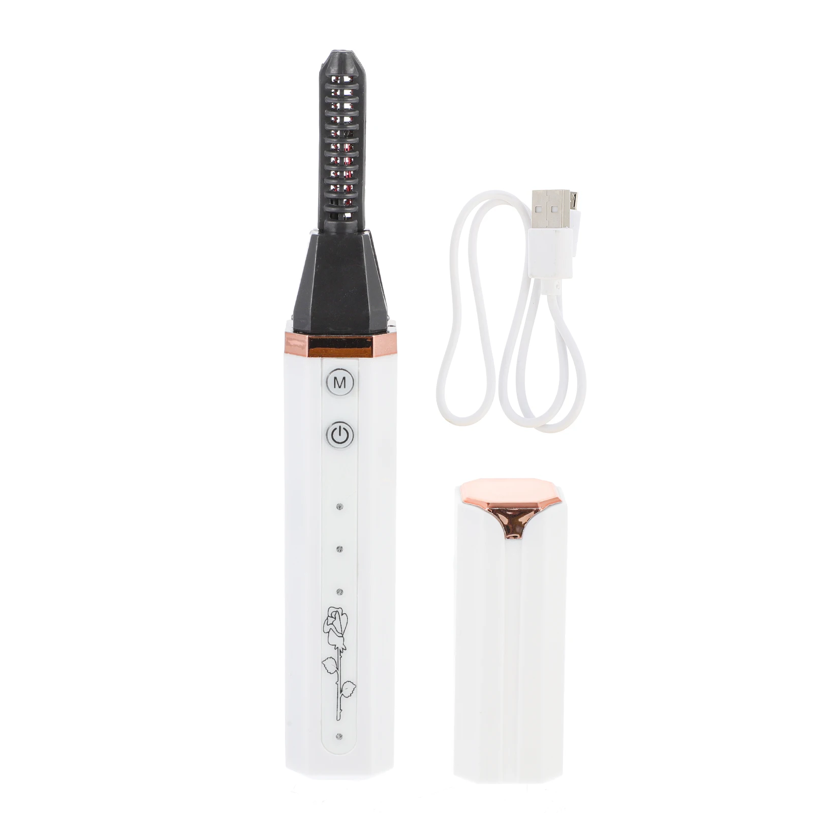 

Electric Eyelash Curler Heated Beauty Tool Long Lasting Fast Preheat Safe Uniform Temperature Makeup eyelash curler