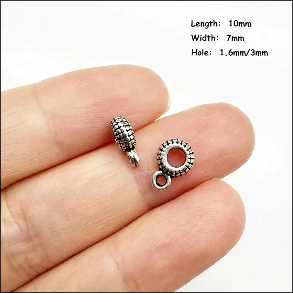 Tiny Bail Connectors for DIY Jewellery Making