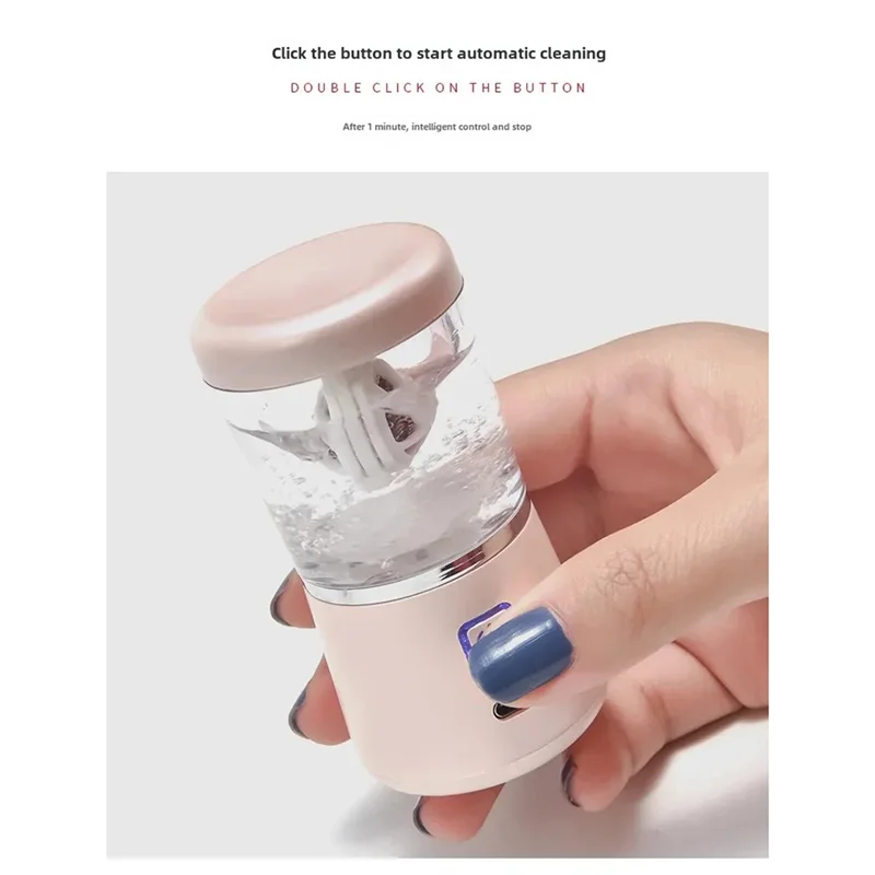 A39M Electric Contact Glasses Cleaner Eyewear Protection Case Automatic Washing Charging Box For Eyeglasses Cleaning
