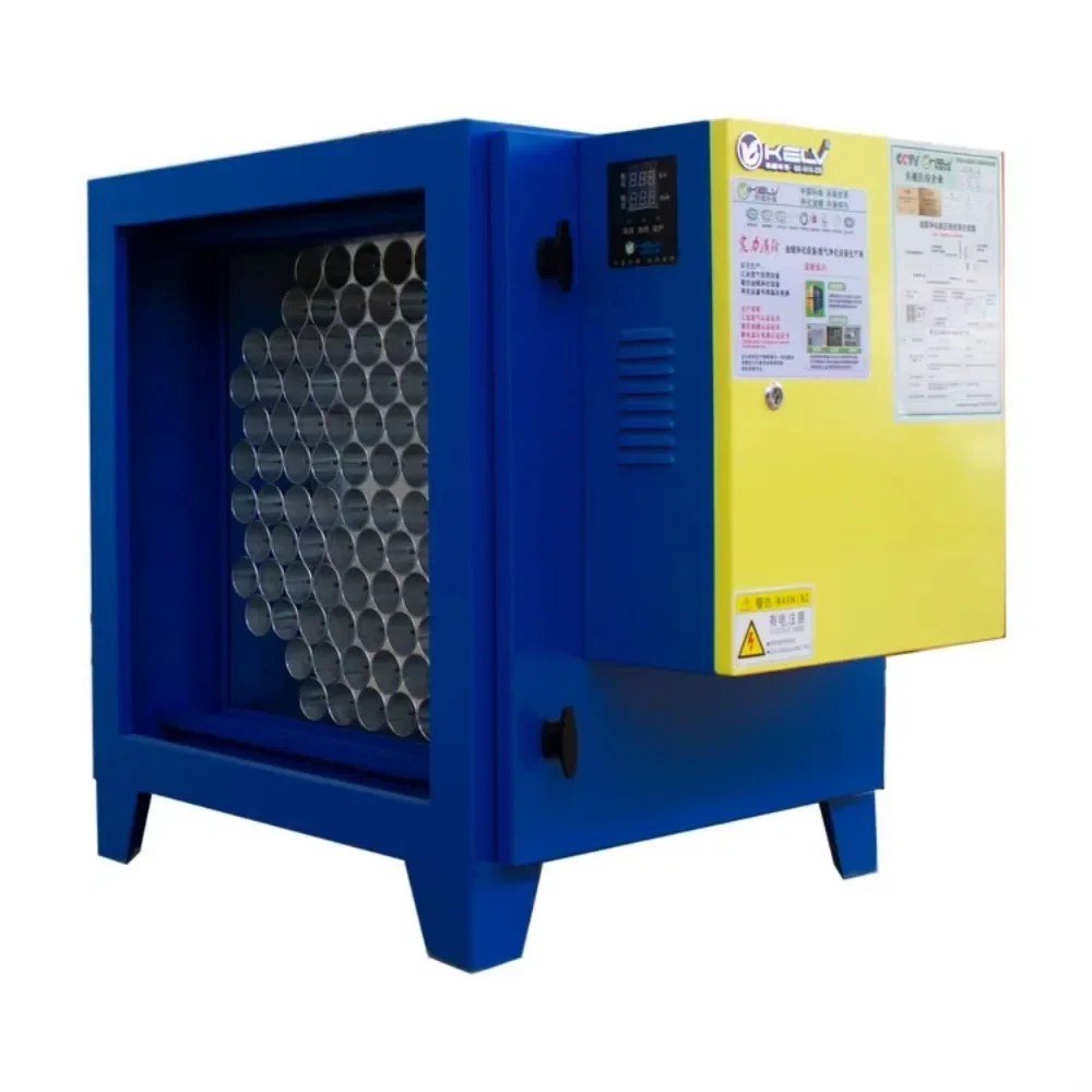 Electrostatic ESP Filter For Ventilation Over 98% Smoke Removal Rate 4000 CMH Low Cost Smoke Eliminator Ecology Unit