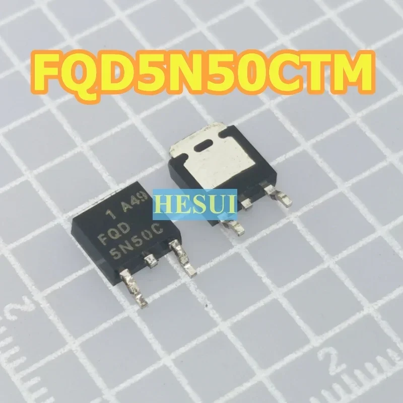 500pcs/1000pcs FQD5N50CTM FQD5N50C 5N50C TO-252