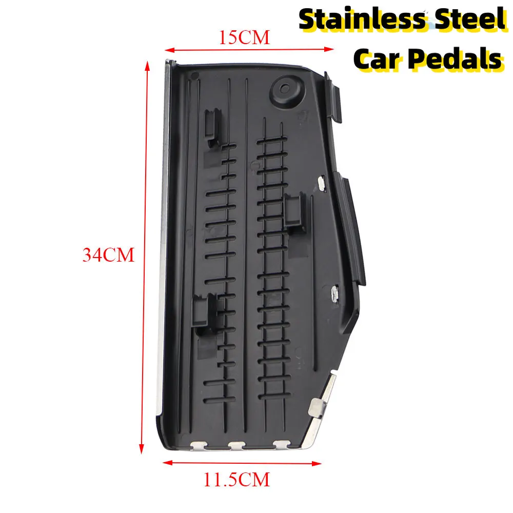 Nakładka na pedały ze stali nierdzewnej do VW Polo Golf 4 Jetta MK4 Bora Do Skoda Fabia LHD Acc. — zdjęcie 6