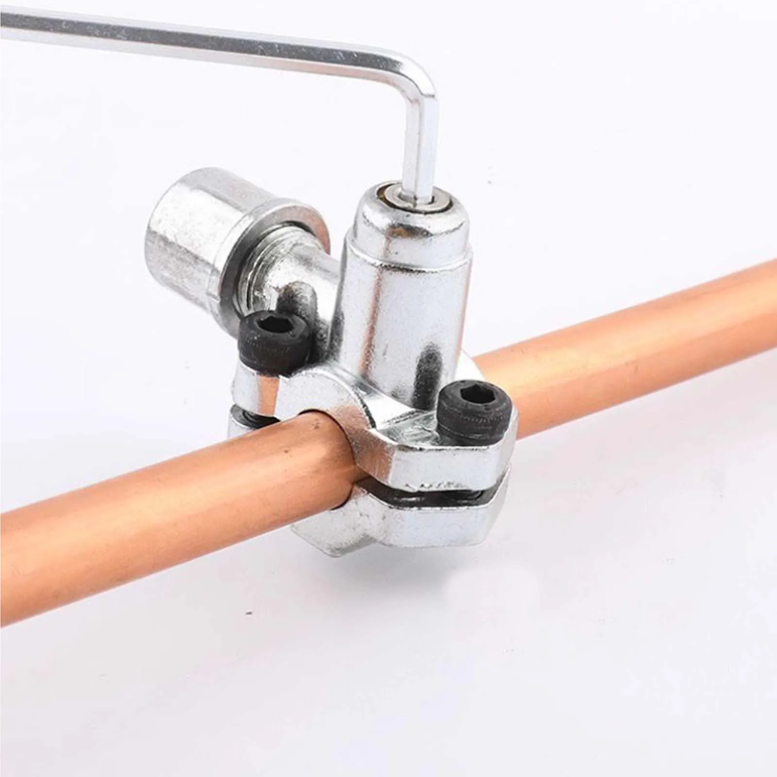 

Refrigerator Freezer Needle Valve Welding Tool, Zinc Alloy Refrigerant Charging & Leak Repair Filling Valve for Copper Tube