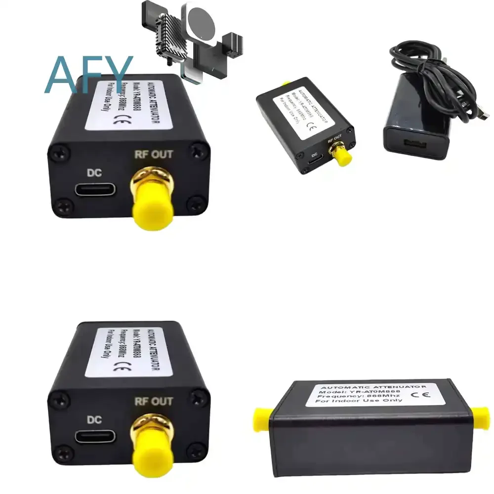 Best V2 for Helium Hotspot 868MHz Automatic Attenuator with -50dB Max Rx Signal Attenuation Reduce RSSI Avoid Denylist Helium