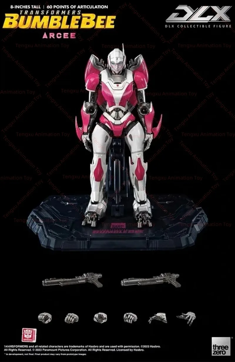 In Stock Transformation Toys 3A Threezero DLX Arcee 20.3cm Action Figure Robot Collectible Gift