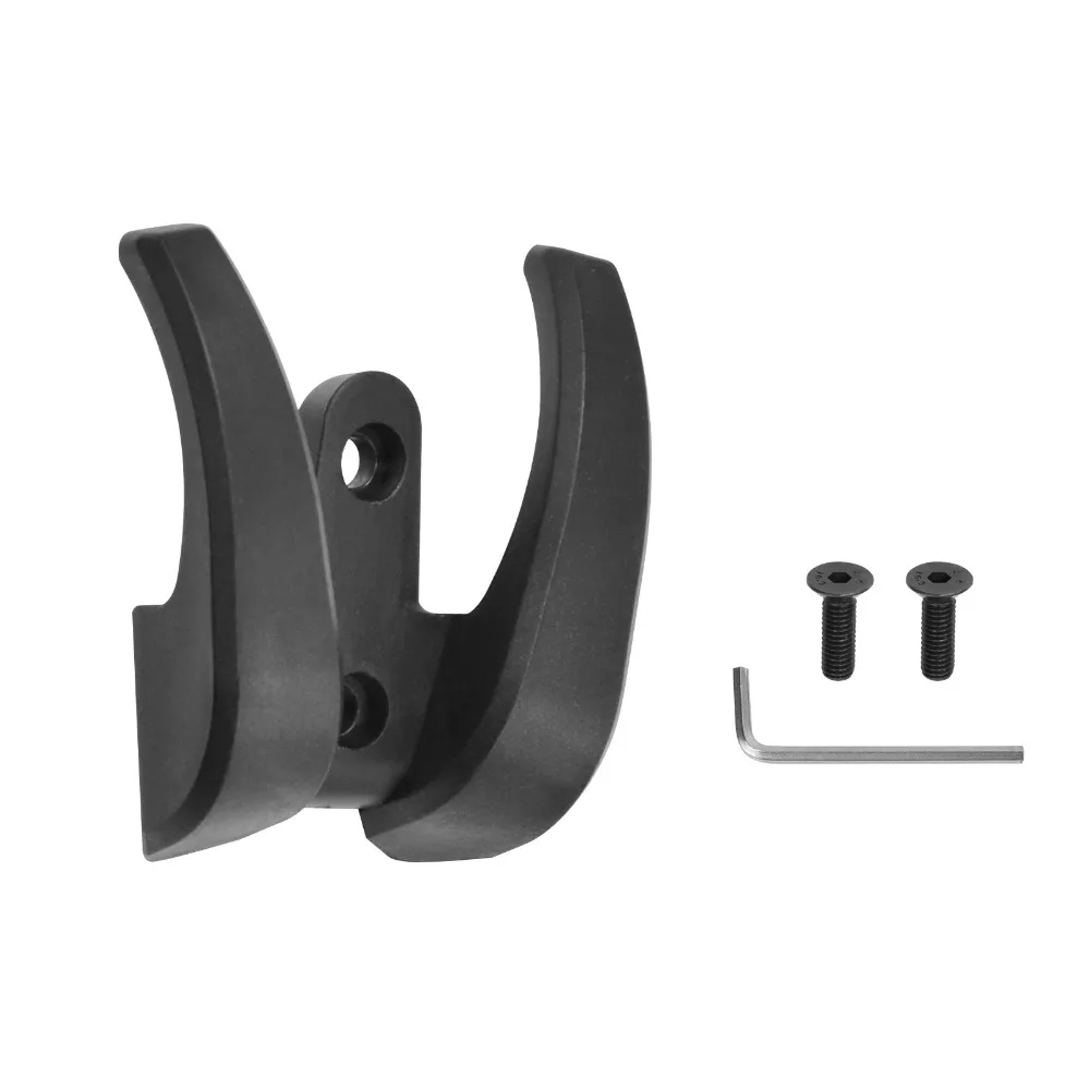 الجبهة مزدوجة هوك خوذة حقيبة كليب المشبك المزدوج مخلب هوكر ل SEGWAY ZT3 برو E-سكوتر أكياس قبضة تخزين حامل الرف الملحقات #1