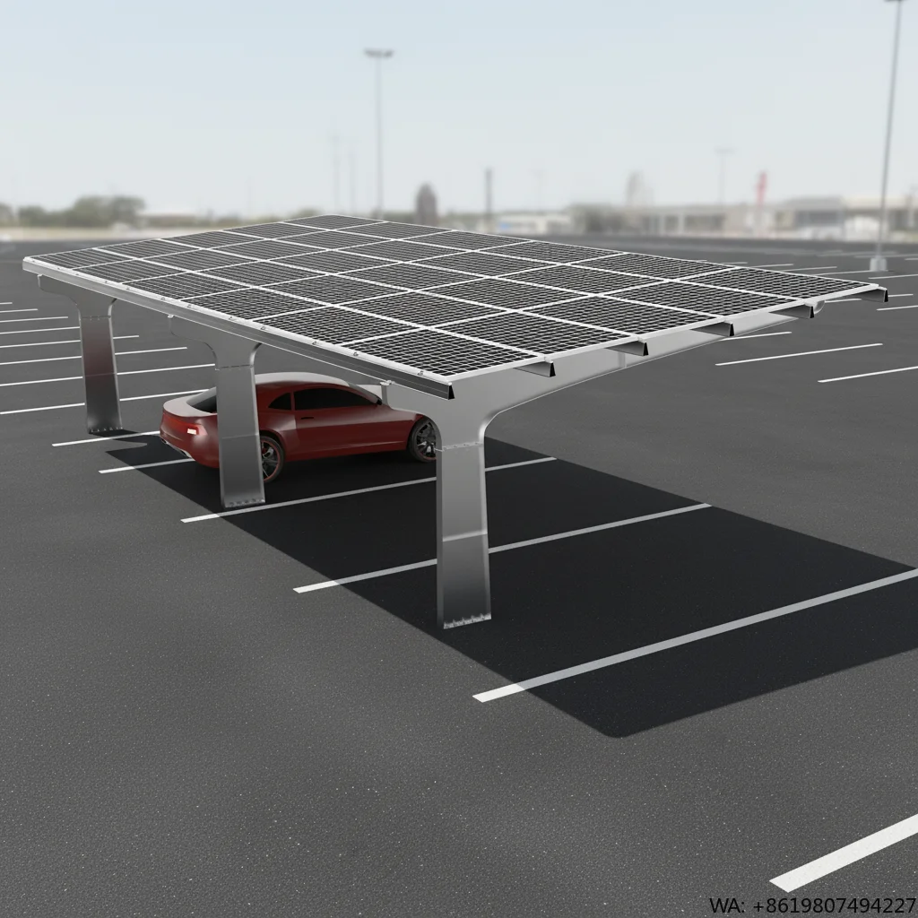 Modern Carport Design Kit Bracket Solar Mounting for Household or Industrial and Commercial Use
