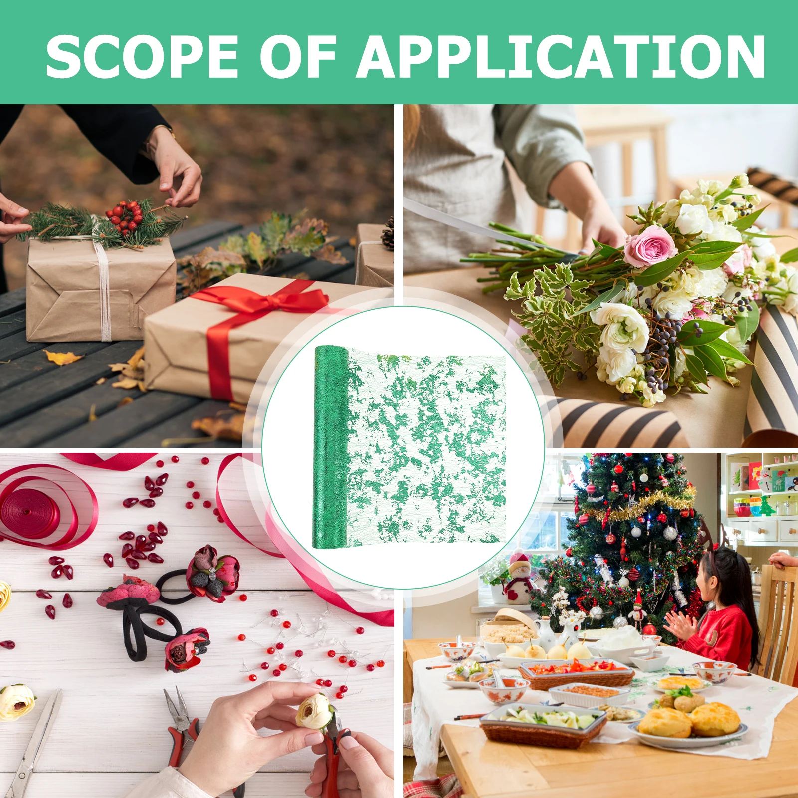 

Table Runner Thin Gauze Decorative Cloth For Dining Table Home Wedding Party Wear-Resistant Household Desk Cover Lace