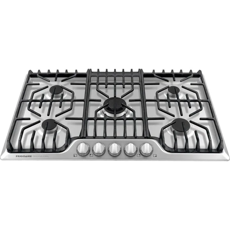 FRIGIDAIRE Professional FPGC3677RS FRIGIDAIRE Professional 36'' Gas Cooktop with Griddle in Stainless Steel