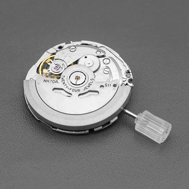 NH70 Japan Seiko Mechanical Automatic Movement High Accuracy  Self-Widing Watch Movement Diving Watch Replacement Mod Tools