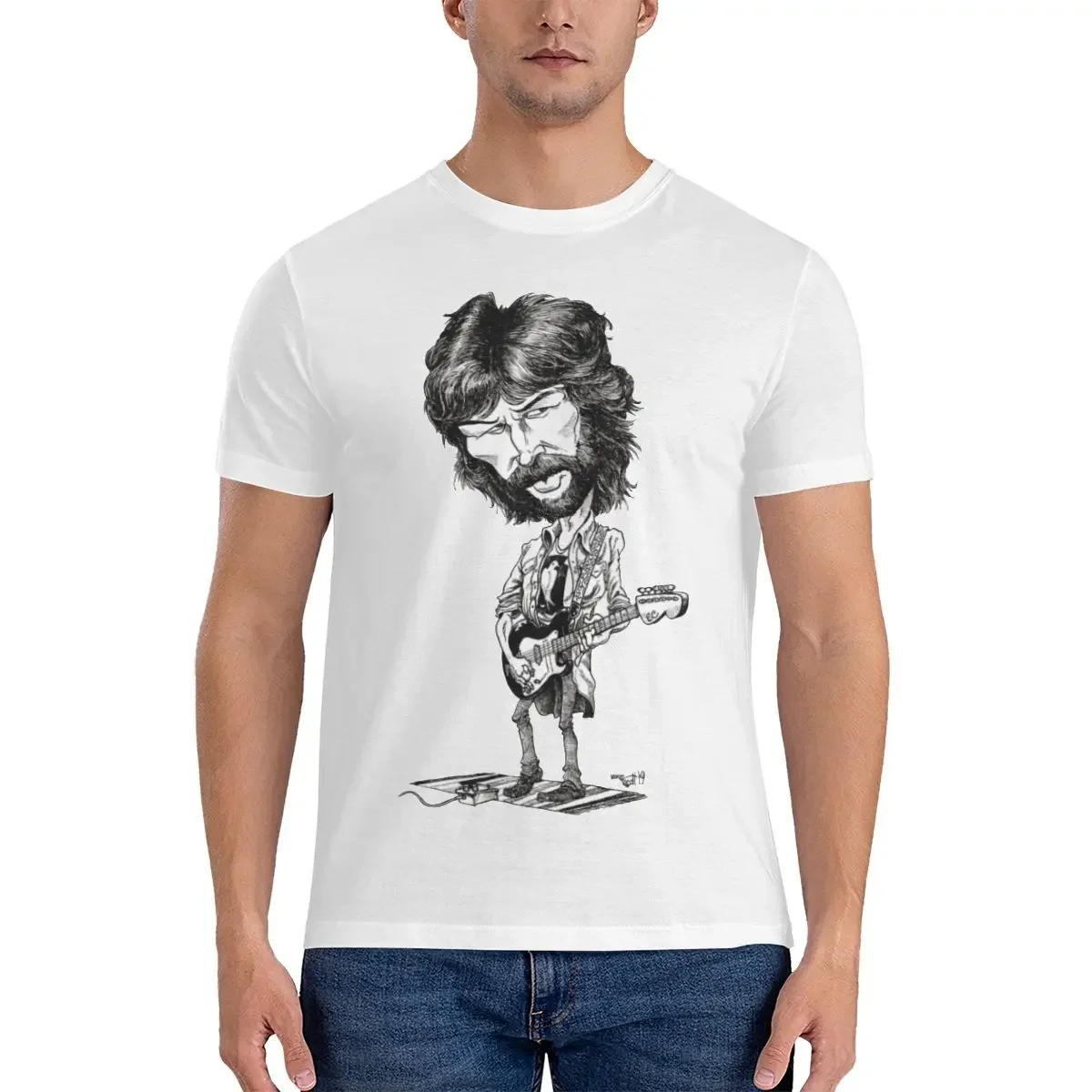 تي شيرت قطني كلاسيكي للرجال والنساء ، أليس كلابتون ، للجنسين