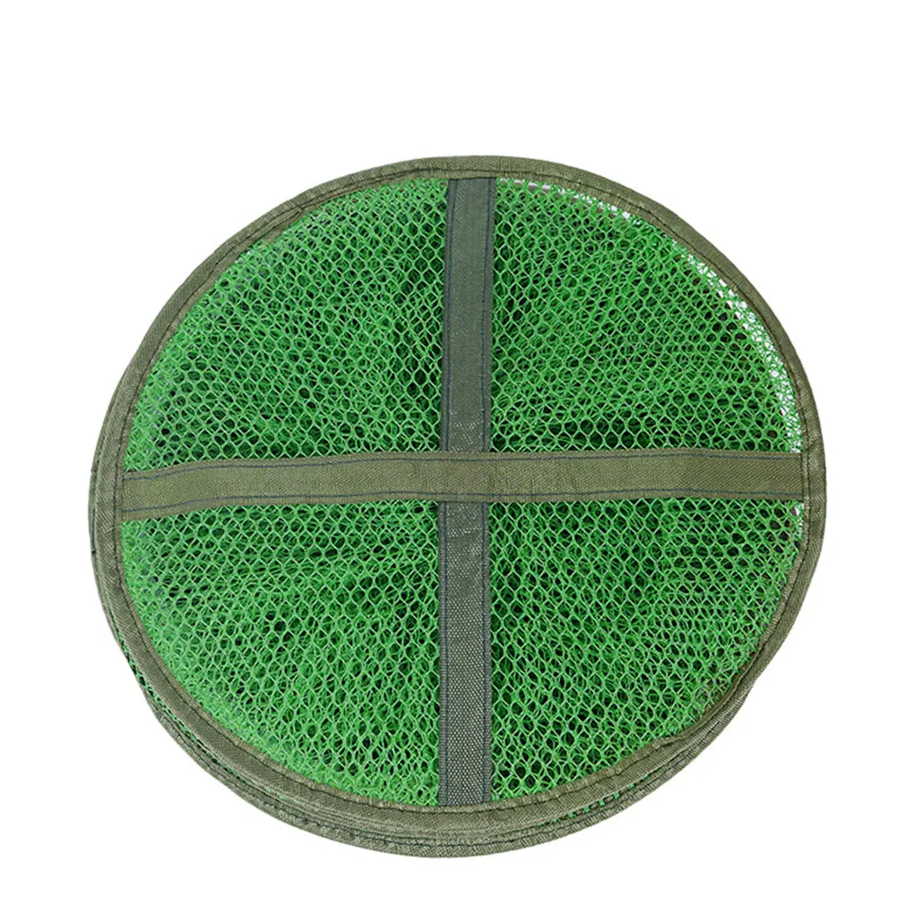 

Anti-fishing Net Collapsible Cage Collecting Manual Catching Trap Folding Rubberized Mesh