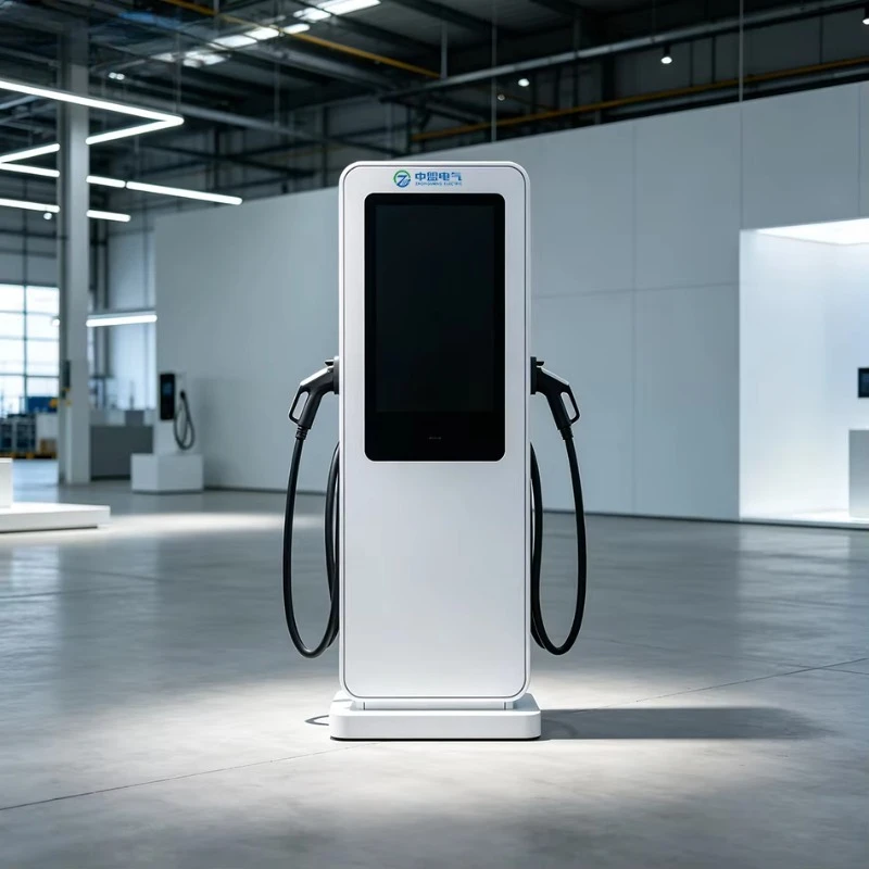 Floor-mounted DC EV Charging Station CE Certified IP54 Protection 100kW Fast Charger 2-Year Warranty for Gas Stations Highway