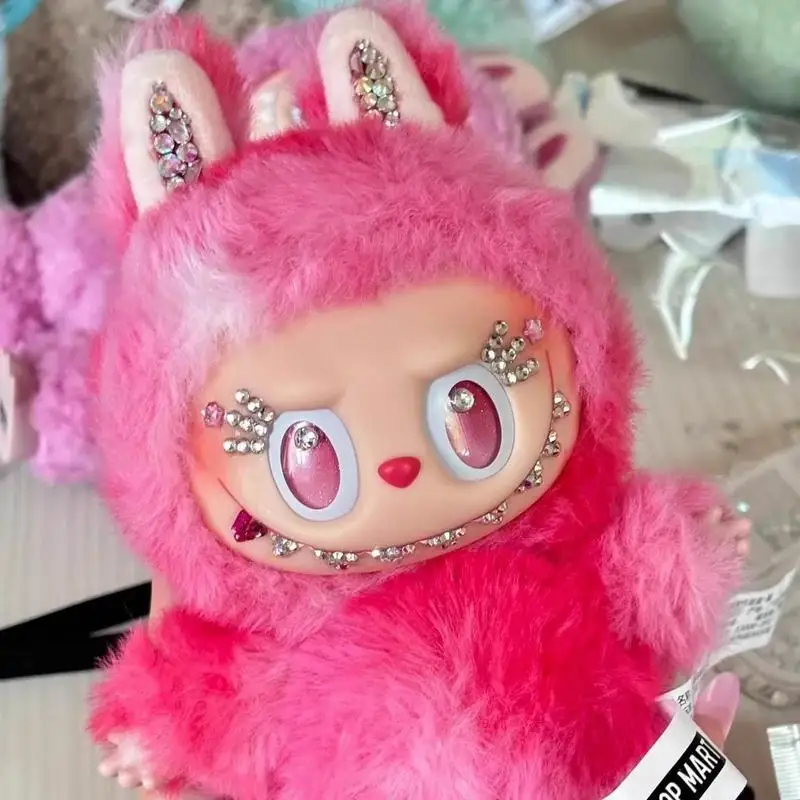 

1/3 шт. красочные брекеты, наклейки для кукол Labubu, аксессуары, украшение для зубов куклы «сделай сам», украшение ручной работы, без клея