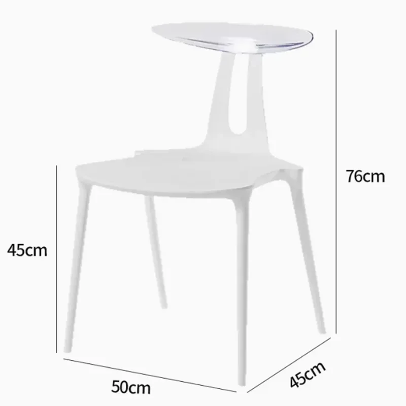 Kitchen Free Shipping Dining Chairs Training Polypropylene Home Design Dining Chairs Fashion Live Room Sillas Comedor Furniture image 3