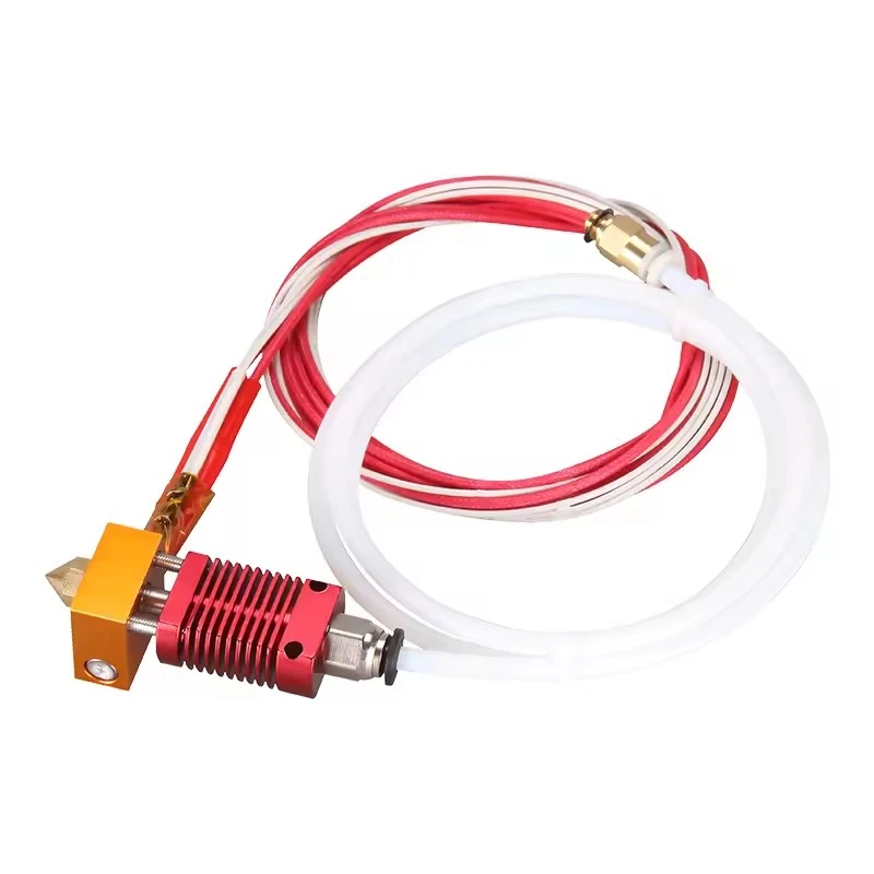 أجزاء طابعة ثلاثية الأبعاد Hotend مجموعة الطارد المعدنية Hotend لـ Creality Ender 3 Ender3 V2 Ender 3 Pro CR10s Hotend Extruder Kit #2