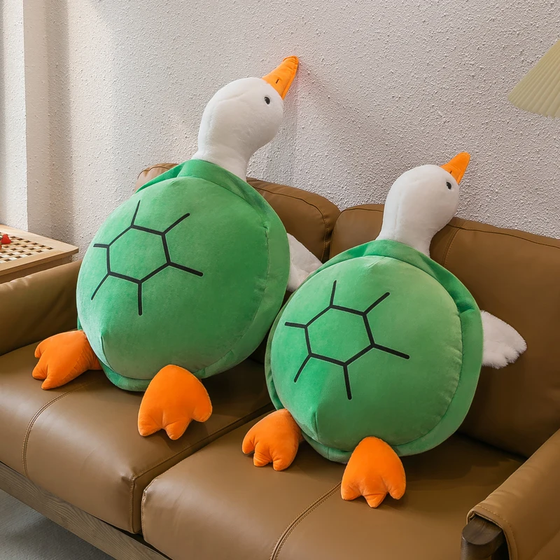 

Креативная розыгрыш, большая белая гусиная черепаха, подушка для дивана-кровати, мужская супер уродливая игрушка Plu, мягкая полипропиленовая хлопковая наполнитель