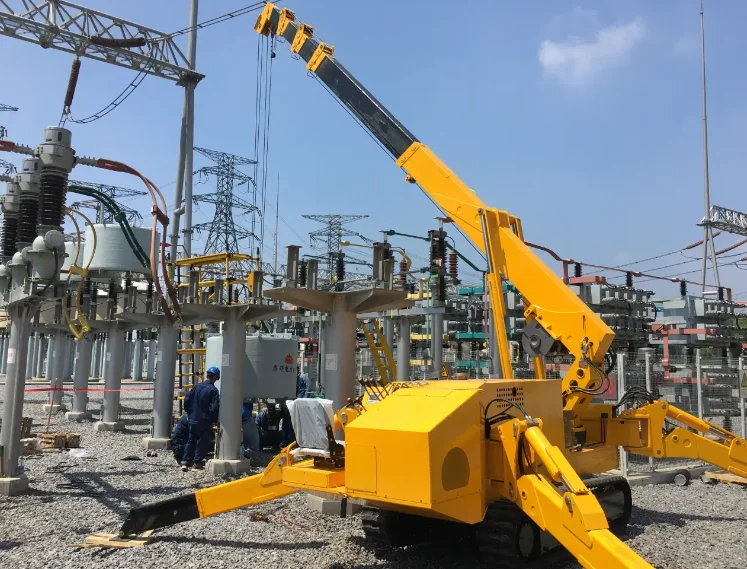 Compact Crawler Boom Lift - Compact Lifting Equipment Mini Crawler Spider