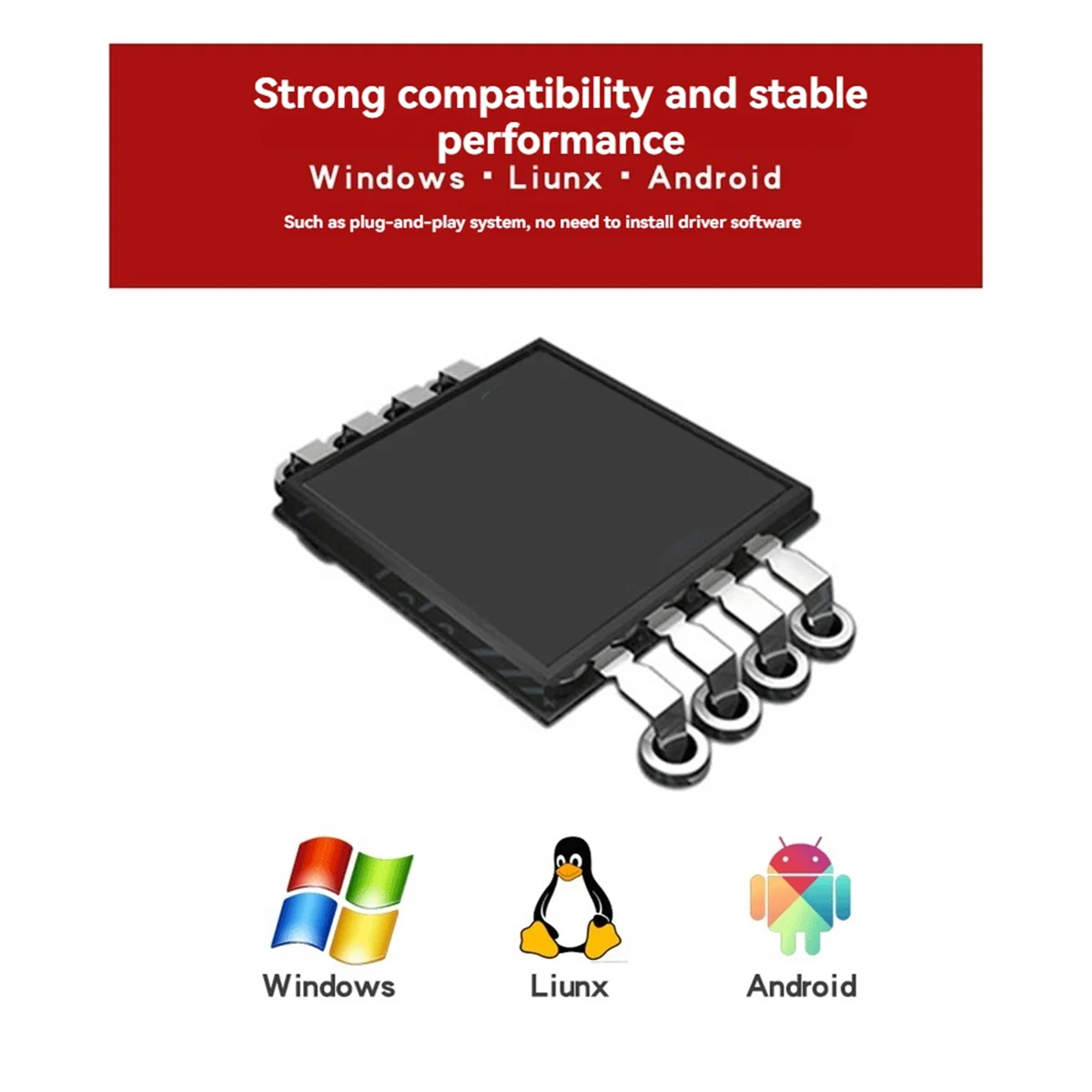 

SVFE-gUSB RFID Reader 125khz EM4100 ID Contactless Sensitivity Smart Card Reader TK4100 Support Window System