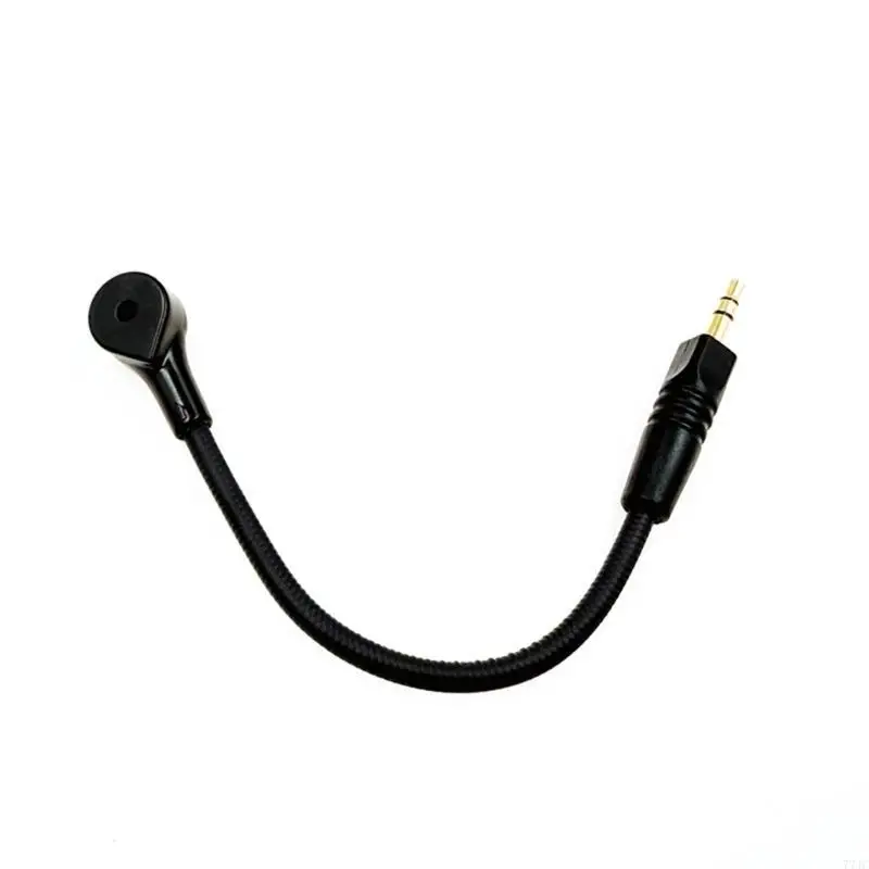 Headsets Mics High Sensitivity Pickup 3.5mm Connectors Metal Housing for Havit H200d 77JC