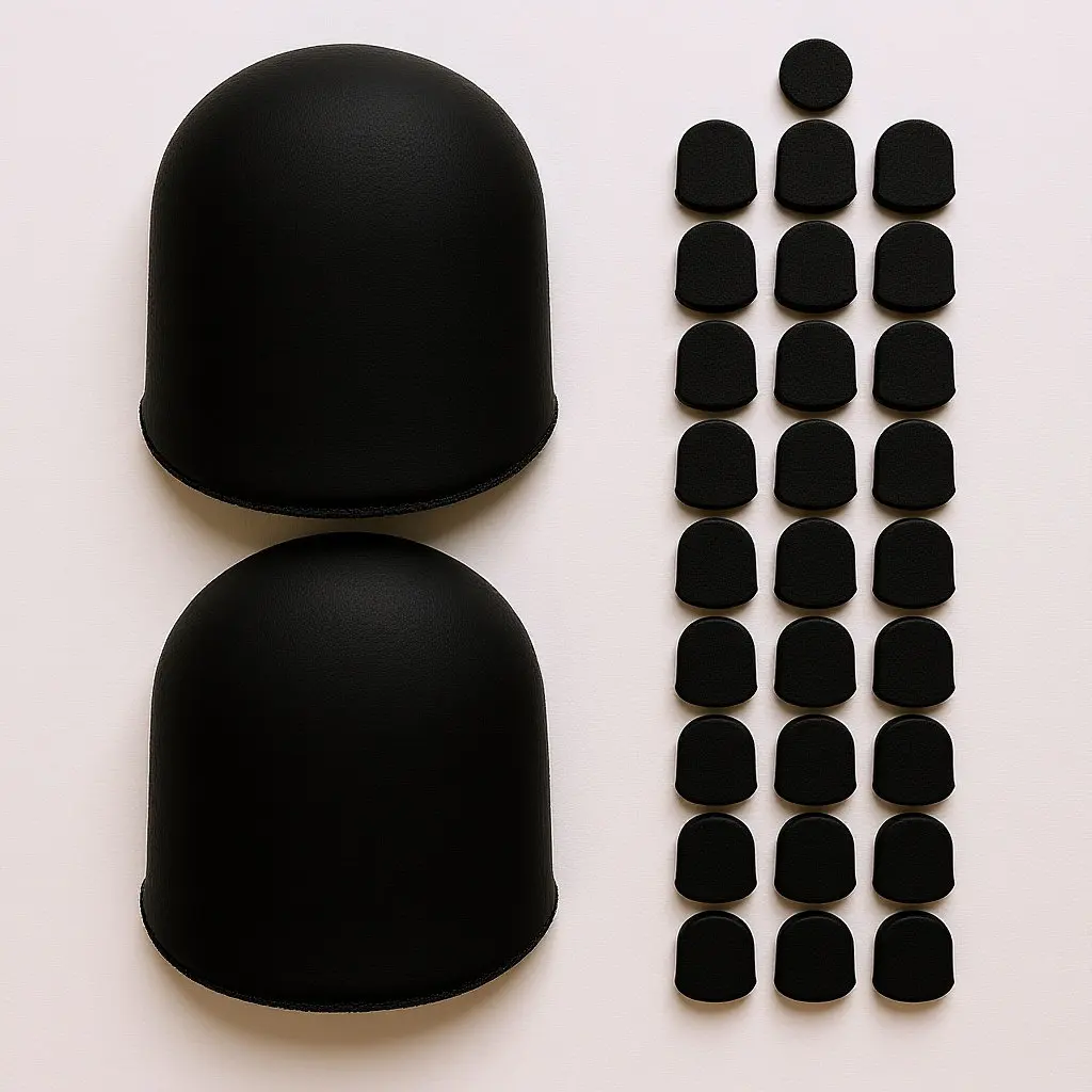 

30 шт. сменных силиконовых наконечников для емкостных стилусов, резиновые наконечники для сенсорных планшетов, смартфонов, стилусов-ручек, для точного управления