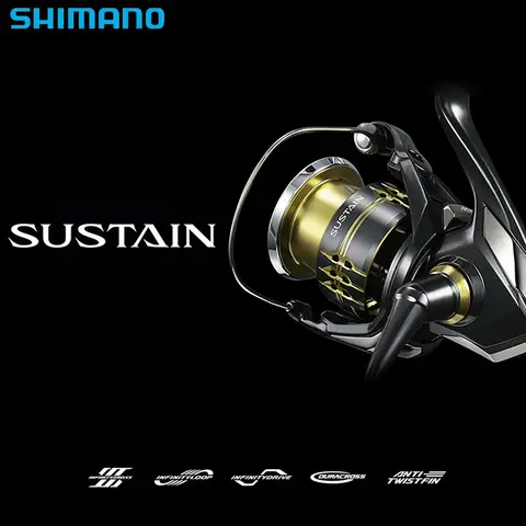 SHIMANO 2025 SUSTAIN Spinning Reel 205-270g Max Drag 9-11kg 8+1 X SHIP HAGANE MGL INFINITY ANTI-TWIST FIN Fishing Reel