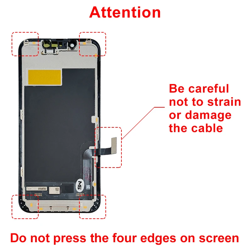 Pantalla OLED para iPhone 13 Pro Display 13 LCD Face ID Piezas de Repuesto True Tone para iPhone 13 Pro Max LCD incell 13Mini Display 3