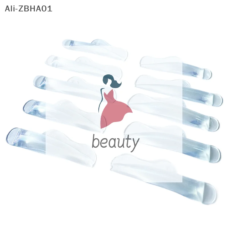 5 Pairs Lash Curler Rod Eyelashes Makeup Beauty Tools Glue Free Silicone Lashes Lift Pad Eyelash Extension Perming Pads