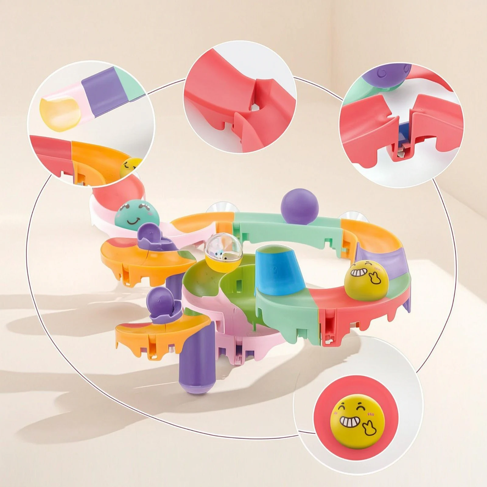 bath-track-with-rolling-balls-interlocking-bathtub-ball-track-bath-play-set-diy-marble-run-flexible-for-children