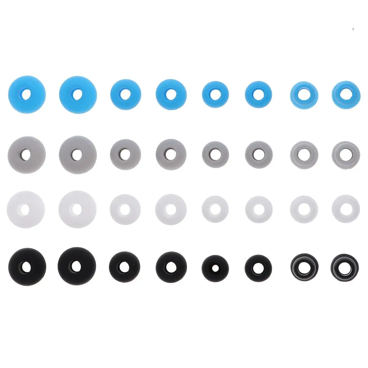 32 Pcs Ear Buds Earplugs Eartips Earphone Cover Headphone Earbuds Cap Case Caps