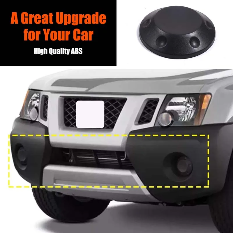 

62256-EA000 for Nissan Frontier 2013-2021 Front Bumper Fog Light Lamp Hole Cover Exterior protection accessories 1Pcs